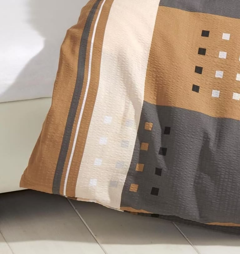 Traumschlaf Seersucker Bettwäsche Berlin beige